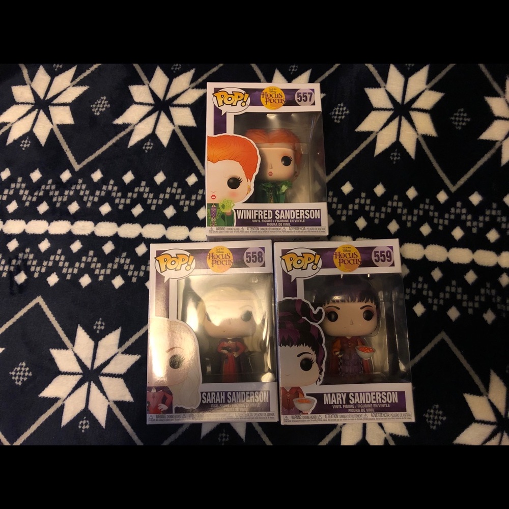 Hocus Pocus witches set